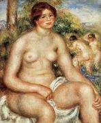 Pierre Renoir, Seated Nude